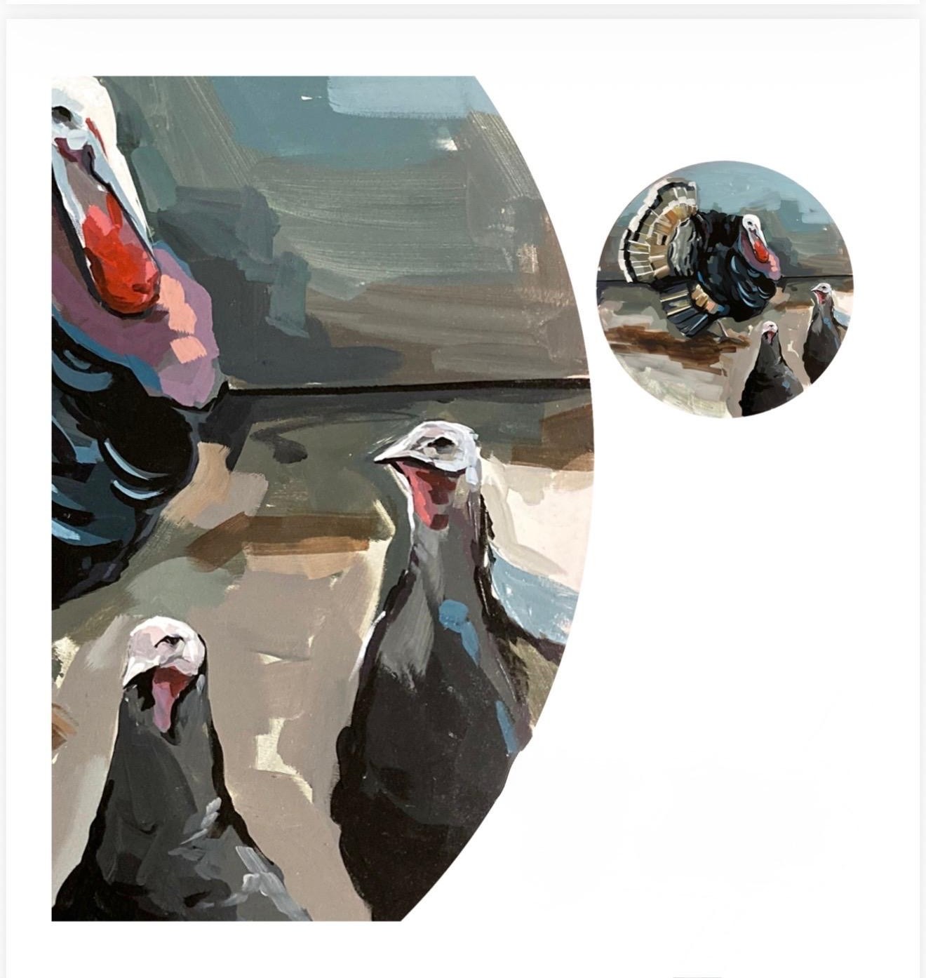 La danza de los pavos
